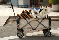 Electric Pull-Assist Utility Wagon