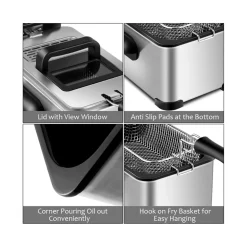 Electric Stainless Steel Deep Fryer