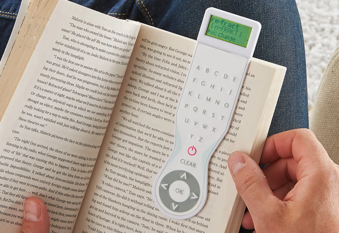 Electronic Dictionary Bookmark