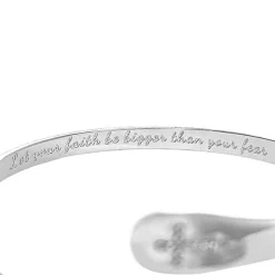 Engraved Faith Bracelet