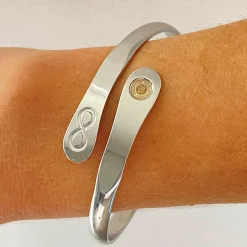 Engraved Friendship Infinity Bracelet