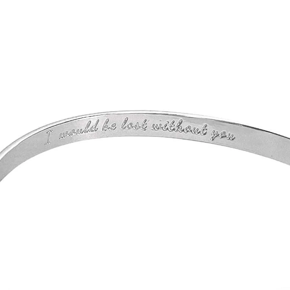 Engraved Friendship Infinity Bracelet