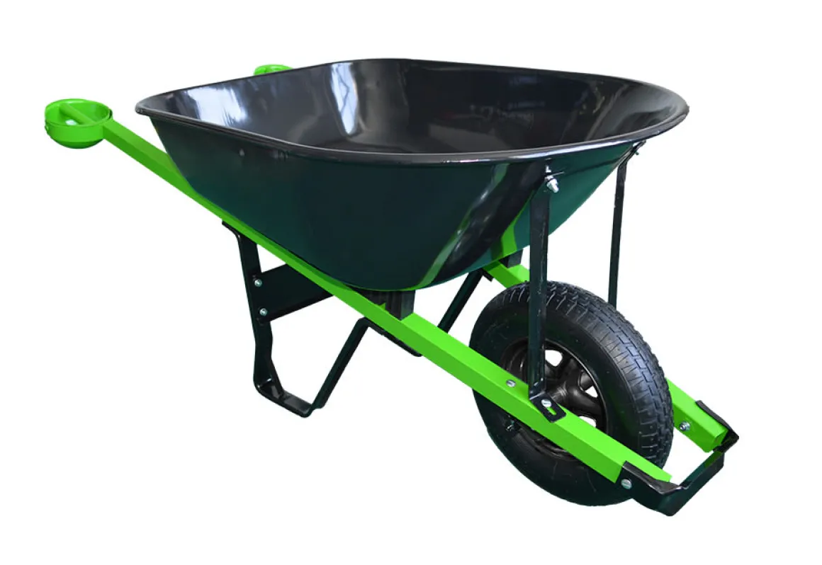 Ergonomic Pivoting Handle Wheelbarrow