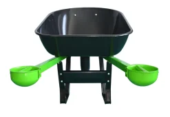 Ergonomic Pivoting Handle Wheelbarrow
