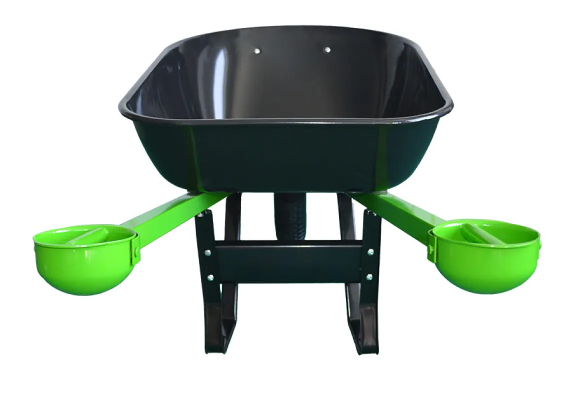 Ergonomic Pivoting Handle Wheelbarrow