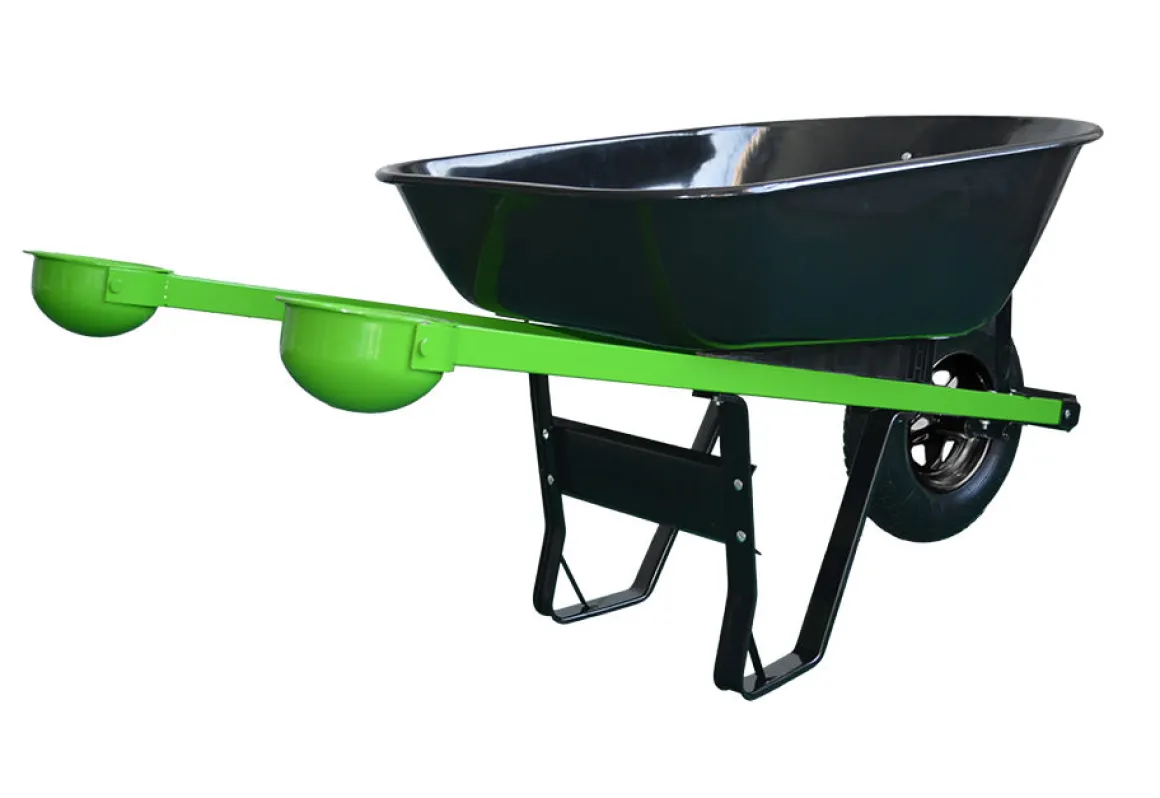 Ergonomic Pivoting Handle Wheelbarrow