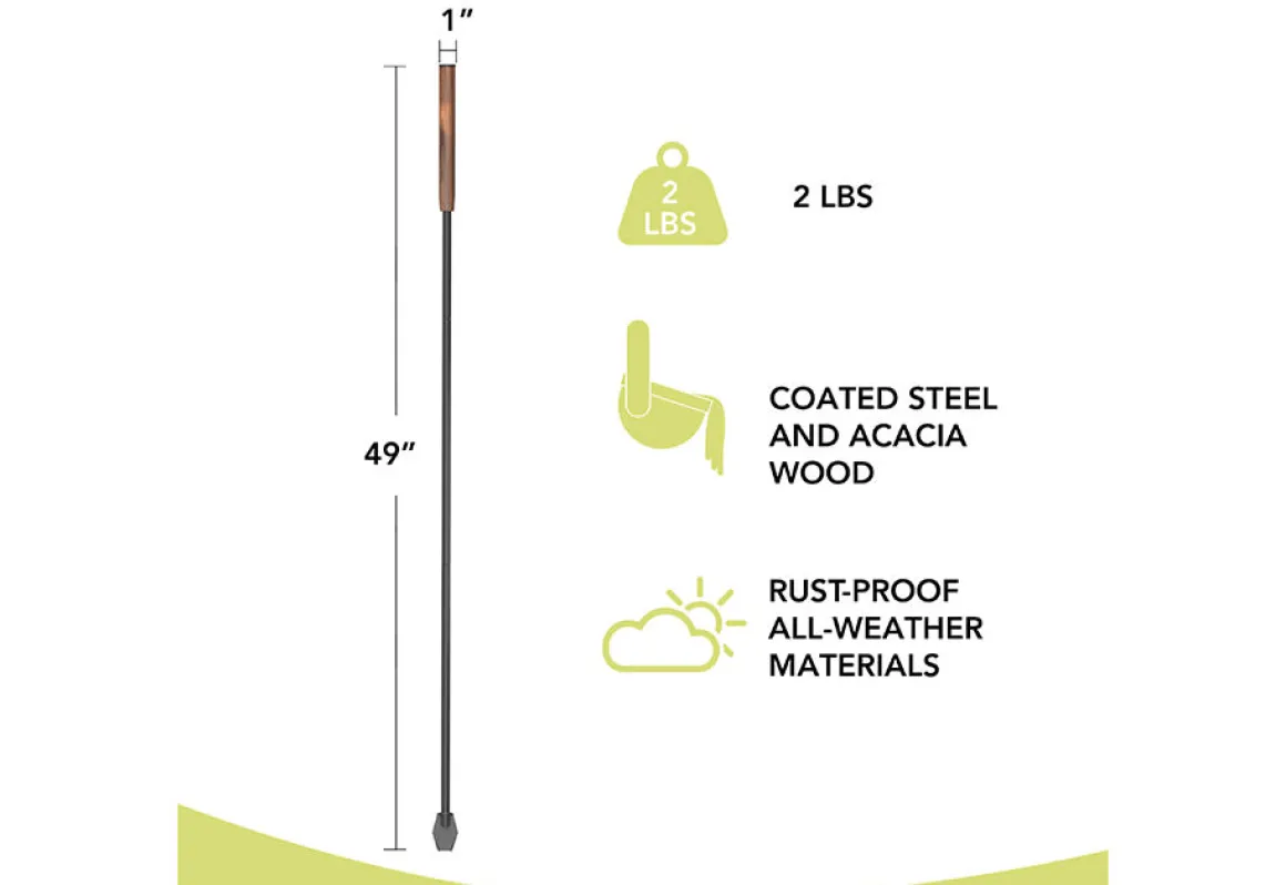 Extendable Fire Poker and Blower