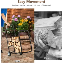 Firewood Log Cart Carrier