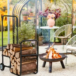 Firewood Log Cart Carrier