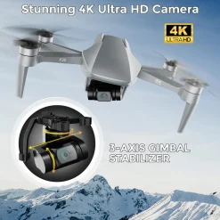 First-Person View 4K UHD Camera Drone