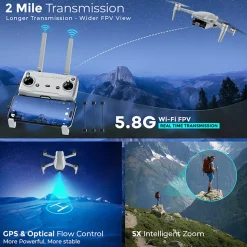 First-Person View 4K UHD Camera Drone