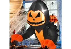 Flying Halloween Inflatable with Suction Cups