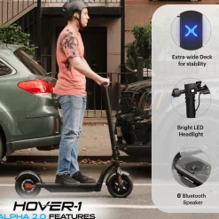 Foldable E-Scooter with 12-Mile Range