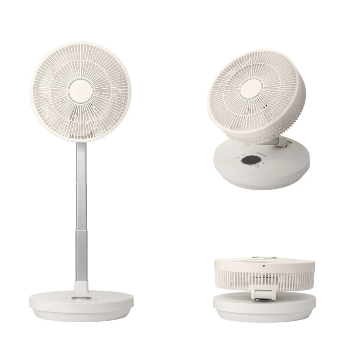 Foldable Rechargeable Telescoping Fan