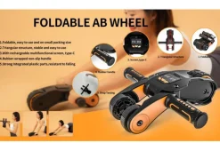Folding Ab Wheel Roller