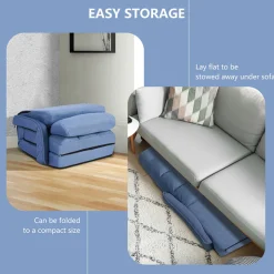 Folding Floor Chair Sofa Bed