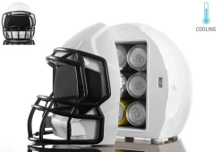 Football Helmet Fridge