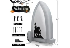 7-Ft. Inflatable Halloween Tombstone