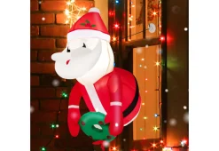 3-Ft. Inflatable Santa Claus with Suction Cups
