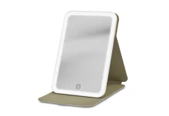 Full-Face LED Travel Mirror