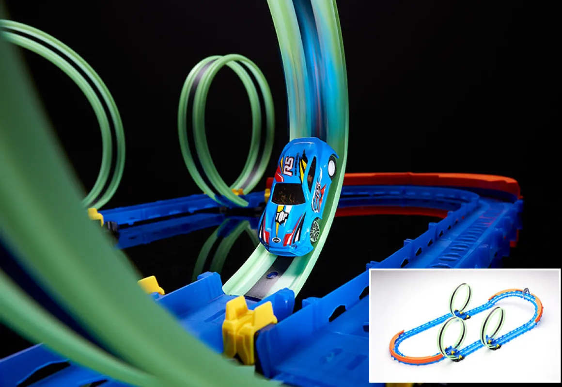 Glowing RC Race Set