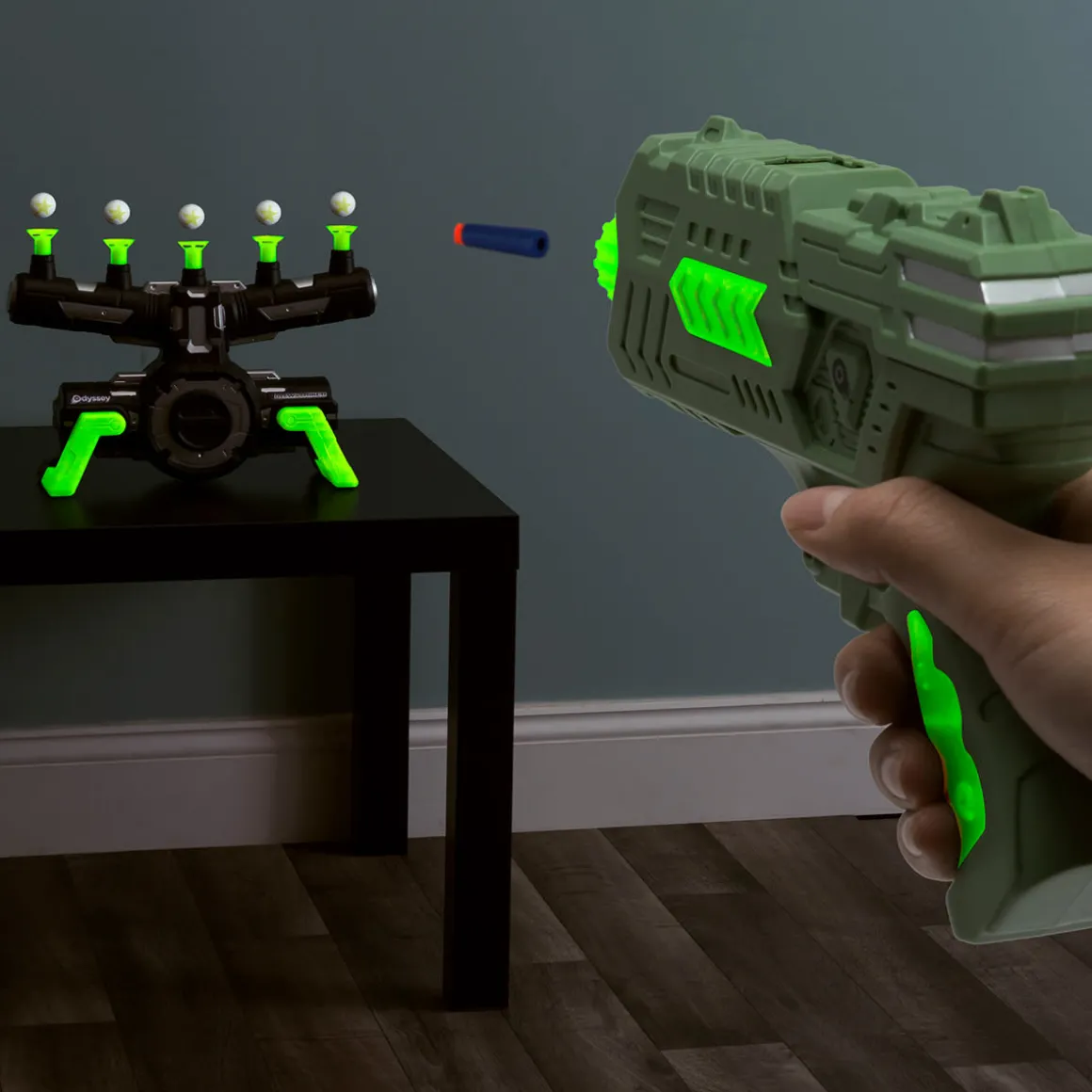 Glow-In-The-Dark Floating Target Game
