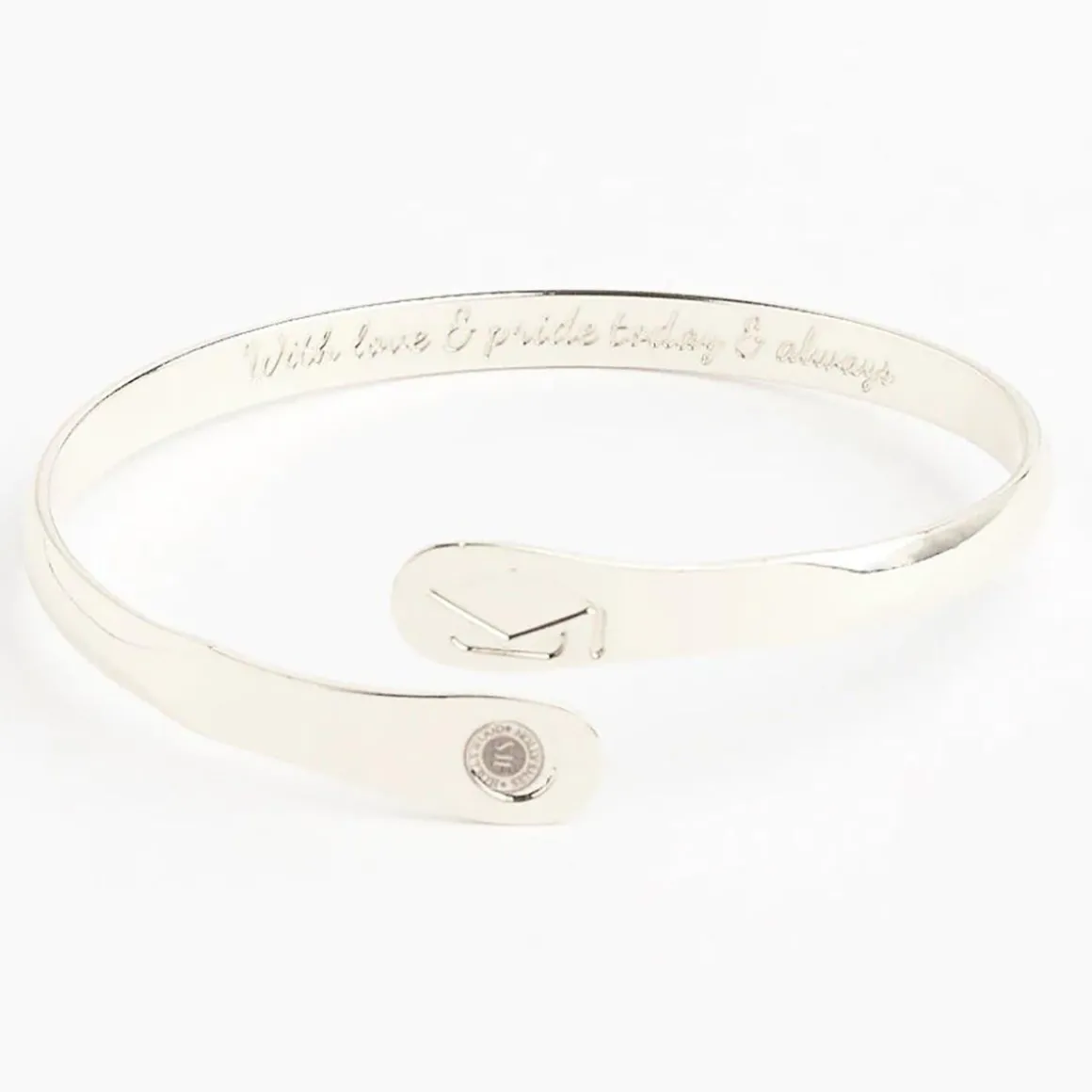 Graduation Cap Engraved Bracelet