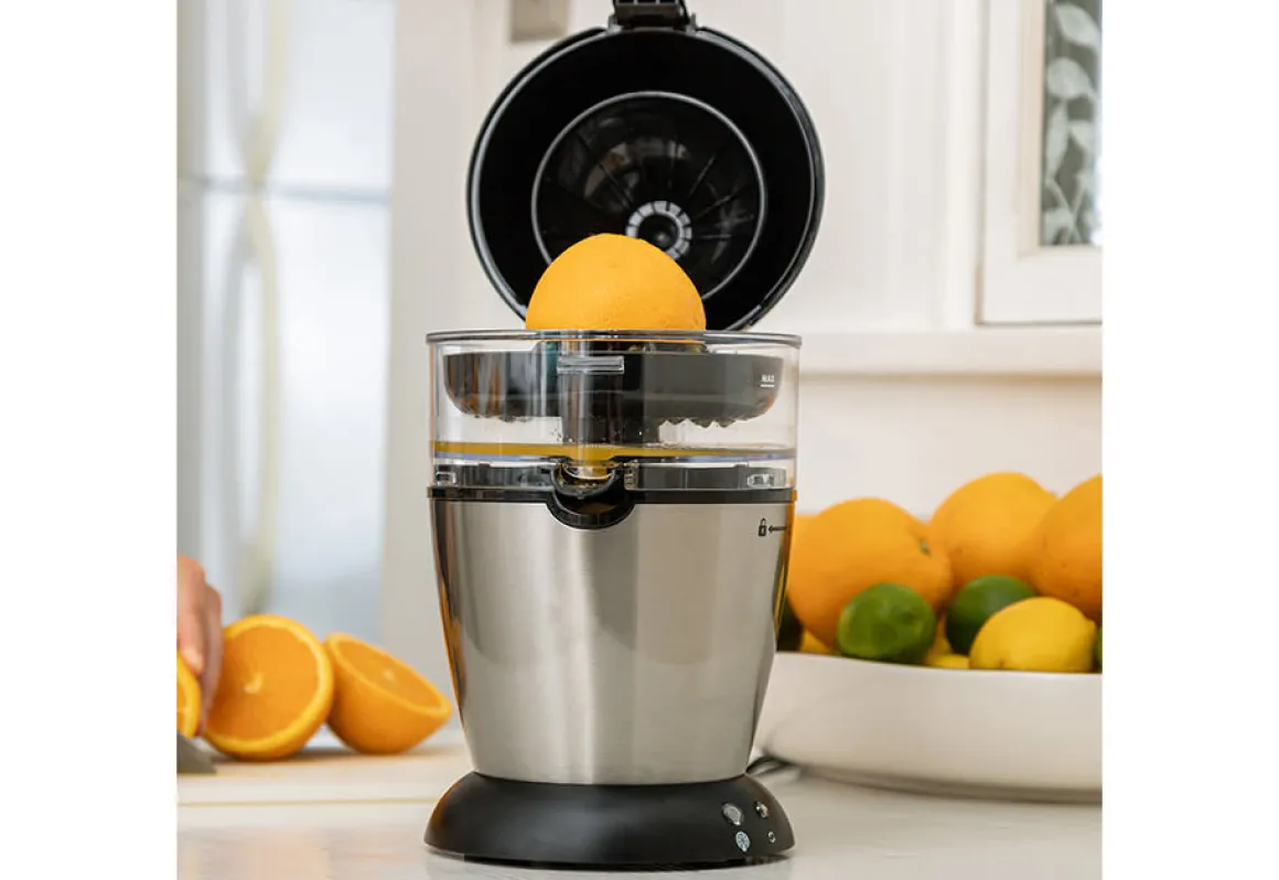 Hands Free Citrus Juicer