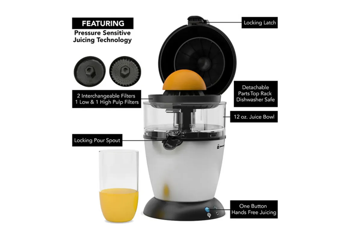 Hands Free Citrus Juicer