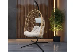 Hanging Nest Chair with Stand