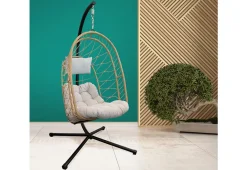 Hanging Nest Chair with Stand