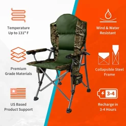 Heated Camping Chair