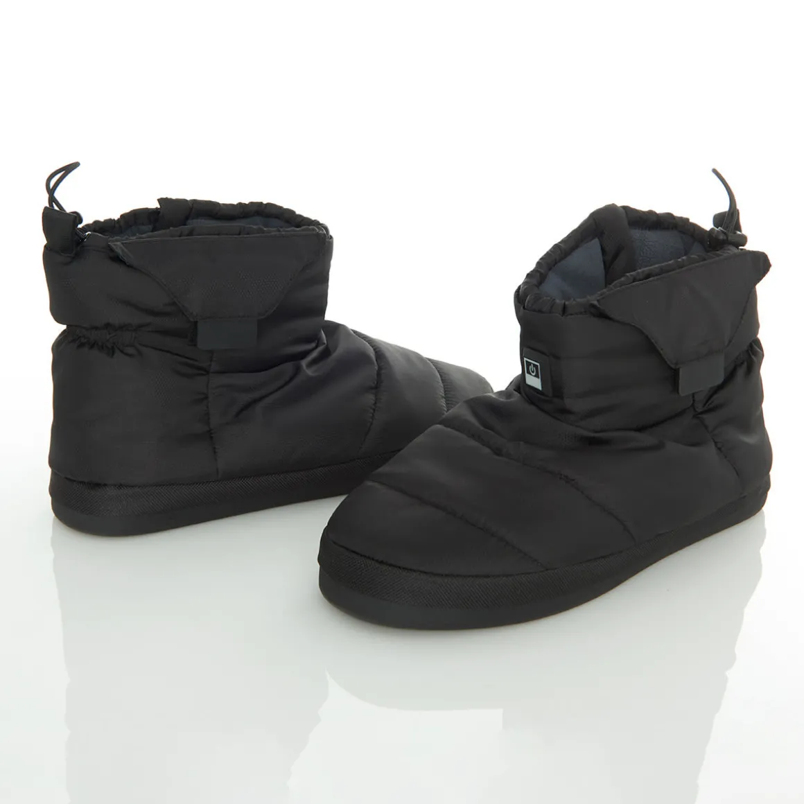 Heated Indoor/Outdoor Slippers by Sharper Image