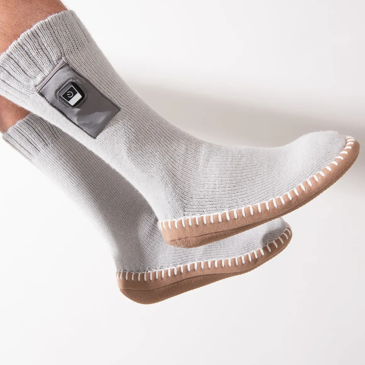 Heated Slipper Socks by Sharper Image