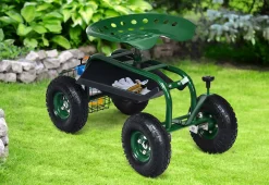Heavy Duty Rolling Garden Seat