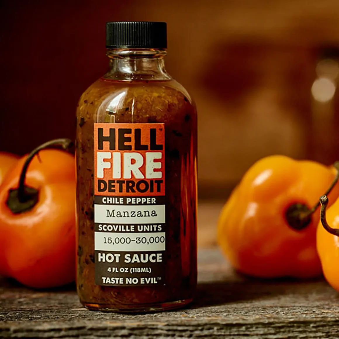 Hell Fire Detroit Original Hot Sauce Gift Set