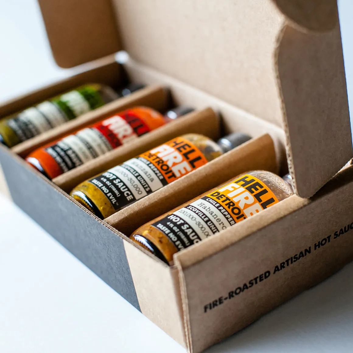 Hell Fire Detroit Original Hot Sauce Gift Set