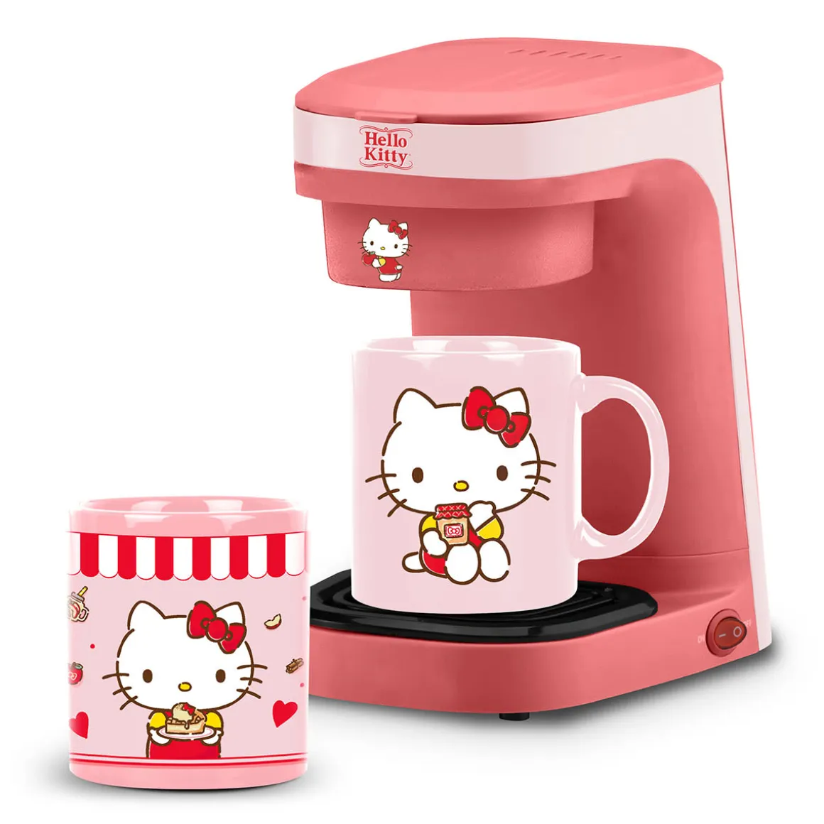 Hello Kitty Single Cup Coffee Maker Gift Set
