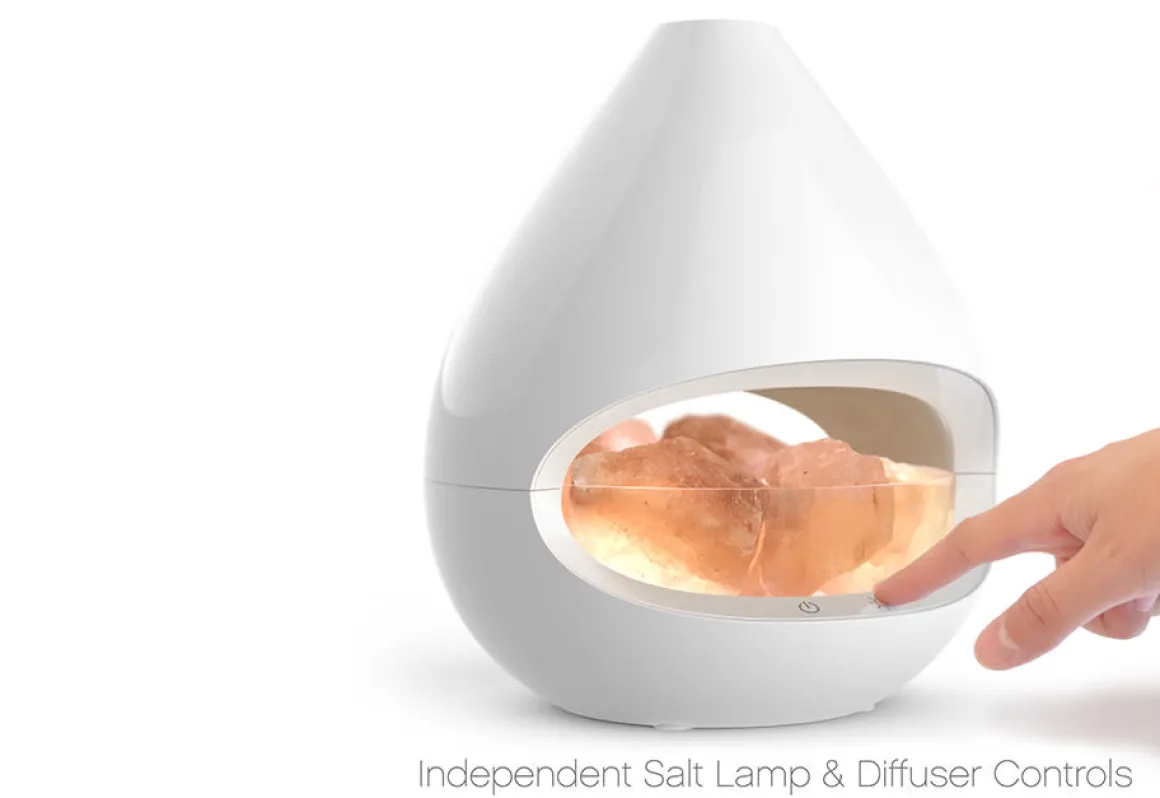 Himalayan Salt Lamp and Diffuser