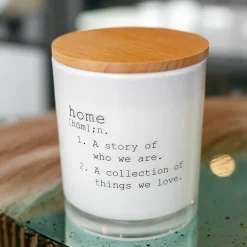 Home Definition Soy Candle