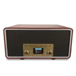 8-in-1 Bluetooth Record Player Multimedia Center