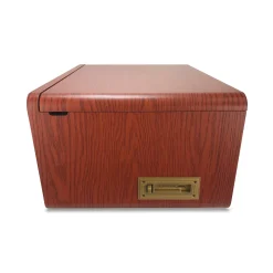 8-in-1 Bluetooth Record Player Multimedia Center