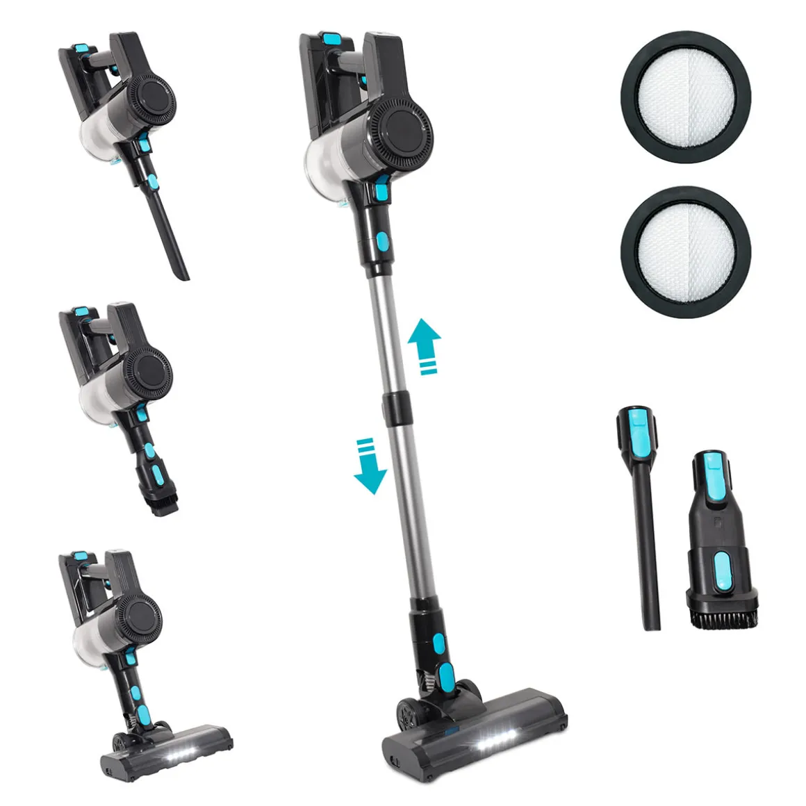 6-in-1 Cordless Stick Vacuum