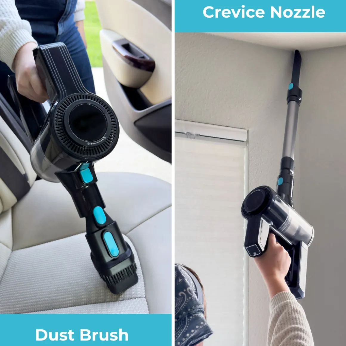 6-in-1 Cordless Stick Vacuum