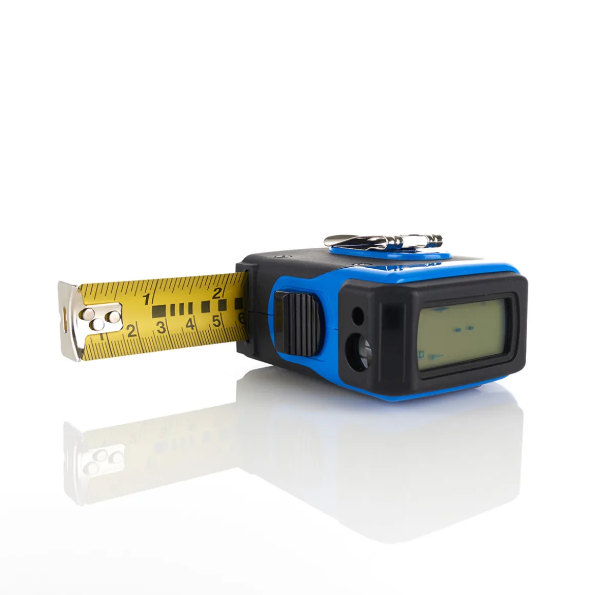 2-in-1 Digital Laser Tape Measure by Sharper Image