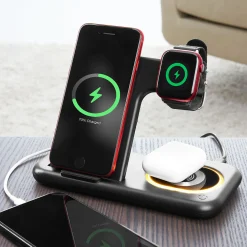 4-in-1 Foldable Apple Charging Station
