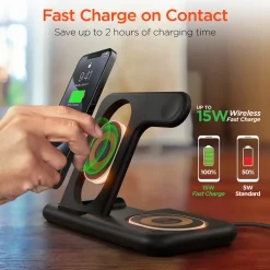 4-in-1 Foldable Apple Charging Station