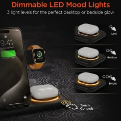4-in-1 Foldable Apple Charging Station
