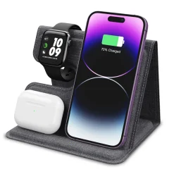 3-in-1 Foldable Wireless Charging Stand
