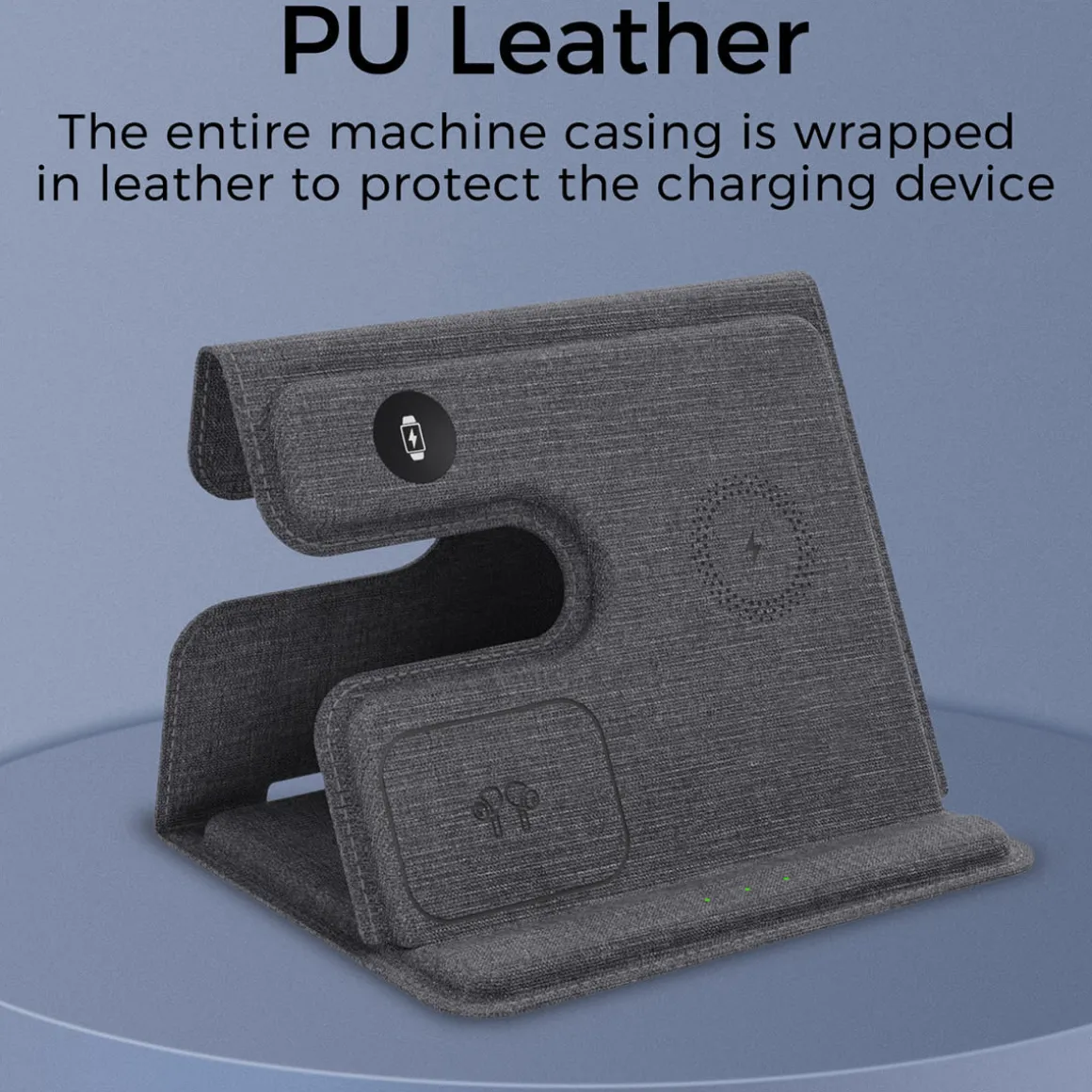 3-in-1 Foldable Wireless Charging Stand